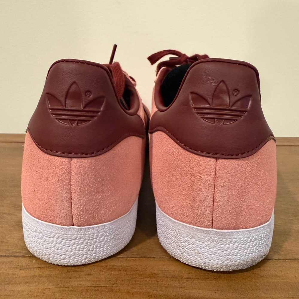 Adidas Men’s Size 9.5 Gazelle Super Pop Pink Shadow Red - Picture 5 of 11